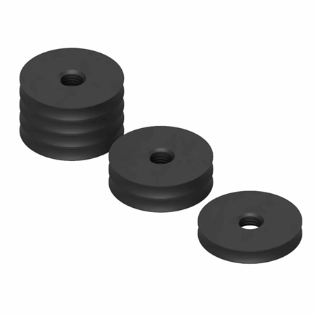 RamRods Stabilizer Weight Stainless Steel Black