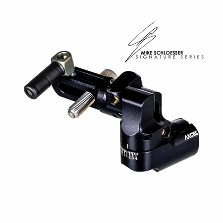 AXCEL ADJUS MOUNT OFFSET TRILOCK Micro Adjustable Perfect Mike Schloesser Signature Series RH