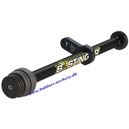 BStinger STABILIZER SPORT HUNTER XTREME COUNTER SLIDE 10" MATTE BLACK WITH 3oz WEIGHTS