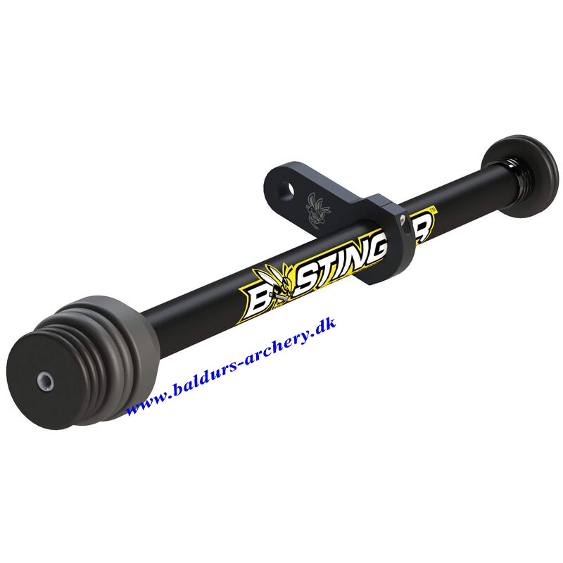BStinger STABILIZER SPORT HUNTER XTREME COUNTER SLIDE 10" MATTE BLACK WITH 3oz WEIGHTS