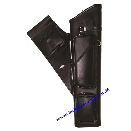 NEET QVR NT-2300 RH LEATHER BK 19"