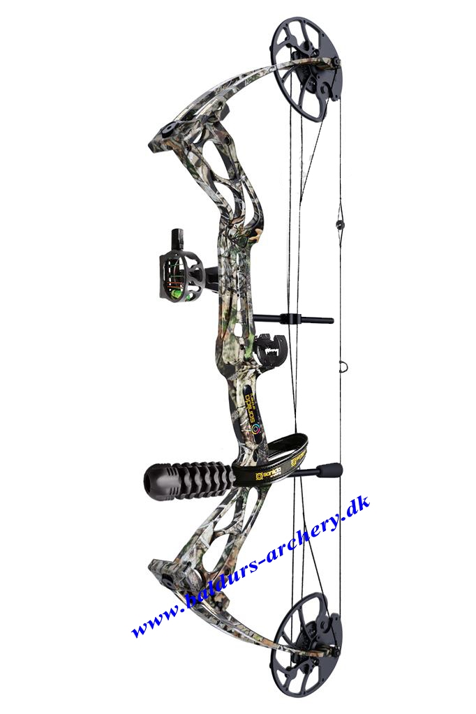 SANLIDA DRAGON X8 COMPOUND PACK / 10-60LBS / 18"-31" / RH Camo