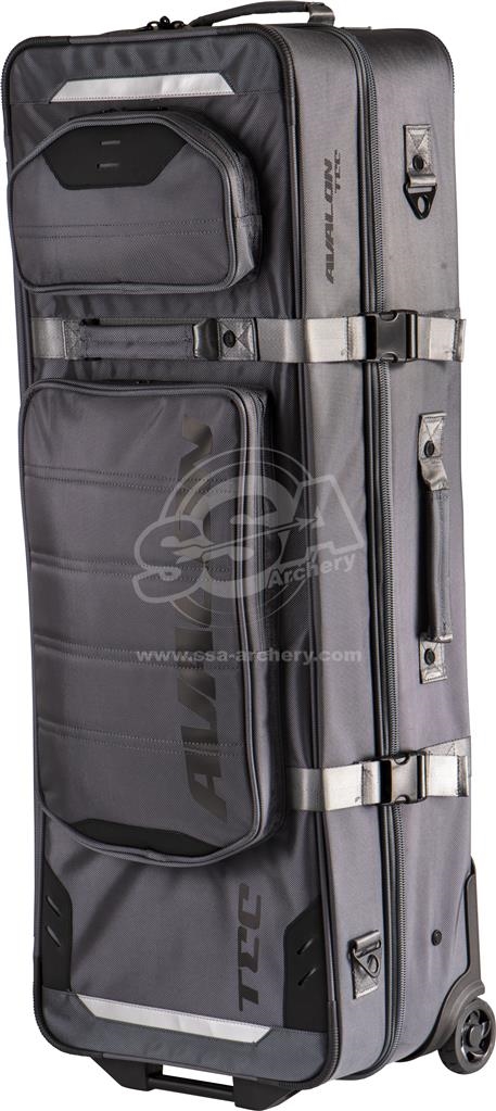 Avalon Case TEC TROLLEY RECURVE GRAY WITH BLACK LOGO 96x36x27cm
