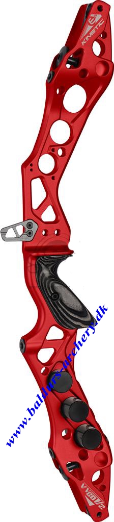 KINETIC RISERS CNC VYGO V2 25" RH ANODIZED WITH BLACK WEIGHT