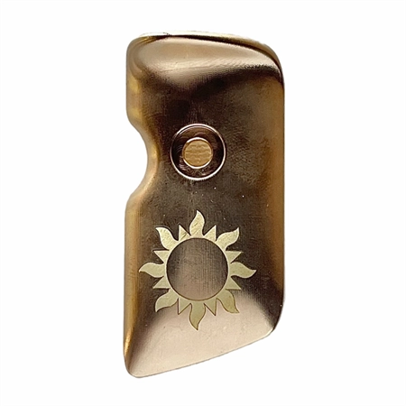 Fairweather Plate Pro with Shelf Brass Modulus