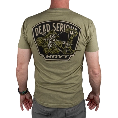 Hoyt T-Shirt Dead Serious Light Olive Large