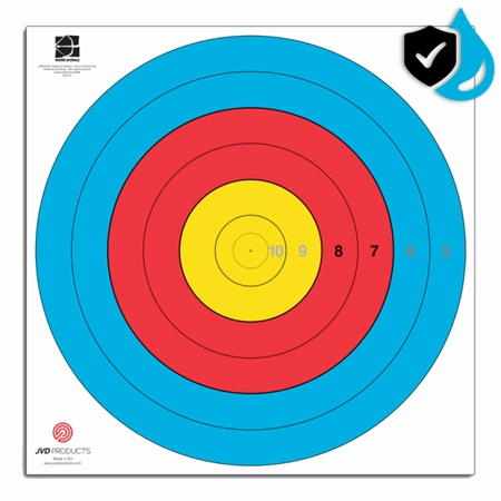 JVD  Target Face Fita Waterproof 80 cm Centre 6-Ring