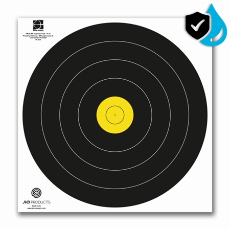 JVD  Target Face Field Black Waterproof 40 cm